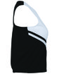 Augusta Sportswear Girls' Pride Shell black/ wht/wht ModelSide