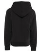 Next Level Apparel Youth Fleece Pullover Hooded Sweatshirt black OFBack