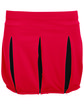 Augusta Sportswear Ladies' Liberty Skirt red/black ModelBack