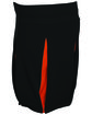 Augusta Sportswear Ladies' Liberty Skirt black/ orange ModelSide