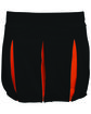 Augusta Sportswear Girls' Liberty Skirt black/ orange ModelBack