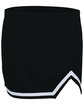 Augusta Sportswear Ladies' Energy Skirt black/ white ModelBack