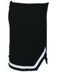 Augusta Sportswear Ladies' Energy Skirt black/ white ModelSide