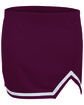 Augusta Sportswear Girls' Energy Skirt maroon/ white ModelBack