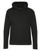 Next Level Apparel Unisex Malibu Pullover Hooded Sweatshirt heather black OFFront
