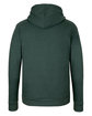 Next Level Apparel Unisex Malibu Pullover Hooded Sweatshirt hthr forest grn OFBack