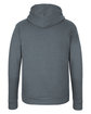 Next Level Apparel Unisex Malibu Pullover Hooded Sweatshirt heathr slate blu OFBack