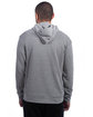 Next Level Apparel Adult Sueded French Terry Pullover Sweatshirt heather gray ModelBack