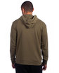 Next Level Apparel Adult Sueded French Terry Pullover Sweatshirt military green ModelBack