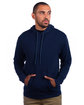 Next Level Apparel Adult Sueded French Terry Pullover Sweatshirt midnight navy ModelQrt