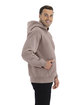 Next Level Apparel Unisex Heavyweight Pullover Hooded Sweatshirt shiitake ModelSide