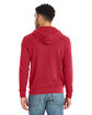 Alternative Unisex Washed Terry Challenger Sweatshirt faded red ModelBack