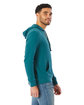 Alternative Unisex Washed Terry Challenger Sweatshirt dark teal ModelSide