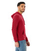 Alternative Unisex Washed Terry Challenger Sweatshirt faded red ModelSide