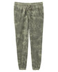 Alternative Ladies' Washed Terry Classic Sweatpant olive ton tie dy OFFront