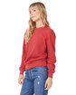 Alternative Ladies' Washed Terry Throwback Pullover Sweatshirt faded red ModelSide