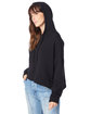 Alternative Ladies' Washed Terry Studio Hooded Sweatshirt black ModelQrt