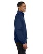 Jerzees Adult NuBlend Quarter-Zip Cadet Collar Sweatshirt j navy ModelSide