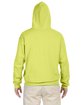 Jerzees Adult NuBlend FleecePullover Hooded Sweatshirt safety green ModelBack