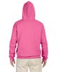 Jerzees Adult NuBlend FleecePullover Hooded Sweatshirt neon pink ModelBack