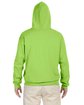 Jerzees Adult NuBlend FleecePullover Hooded Sweatshirt neon green ModelBack
