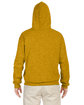Jerzees Adult NuBlend FleecePullover Hooded Sweatshirt mustard heather ModelBack