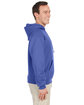 Jerzees Adult NuBlend FleecePullover Hooded Sweatshirt periwinkle blue ModelSide