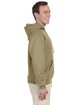 Jerzees Adult NuBlend FleecePullover Hooded Sweatshirt khaki ModelSide