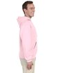 Jerzees Adult NuBlend FleecePullover Hooded Sweatshirt classic pink ModelSide