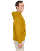 Jerzees Adult NuBlend FleecePullover Hooded Sweatshirt mustard heather ModelSide
