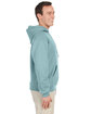 Jerzees Adult NuBlend FleecePullover Hooded Sweatshirt sage ModelSide