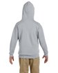 Jerzees Youth NuBlend Fleece Pullover Hooded Sweatshirt oxford ModelBack