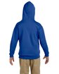 Jerzees Youth NuBlend Fleece Pullover Hooded Sweatshirt royal ModelBack