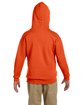 Jerzees Youth NuBlend Fleece Pullover Hooded Sweatshirt burnt orange ModelBack