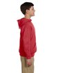 Jerzees Youth NuBlend Fleece Pullover Hooded Sweatshirt true red ModelSide