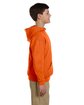 Jerzees Youth NuBlend Fleece Pullover Hooded Sweatshirt safety orange ModelSide