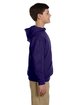 Jerzees Youth NuBlend Fleece Pullover Hooded Sweatshirt deep purple ModelSide