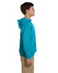 Jerzees Youth NuBlend Fleece Pullover Hooded Sweatshirt california blue ModelSide