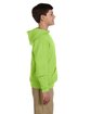 Jerzees Youth NuBlend Fleece Pullover Hooded Sweatshirt neon green ModelSide