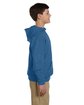 Jerzees Youth NuBlend Fleece Pullover Hooded Sweatshirt vint htr blue ModelSide