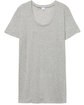 Alternative Ladies' Kimber Slinky Jersey T-Shirt oatmeal heather FlatFront