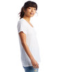 Alternative Ladies' Kimber Slinky Jersey T-Shirt white ModelSide