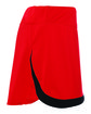 Augusta Sportswear Ladies' Action Colorblock Skort red/ black ModelSide