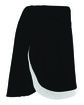 Augusta Sportswear Ladies' Action Colorblock Skort black/white ModelSide