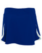 Augusta Sportswear Girls' Action Colorblock Skort navy/ white ModelBack