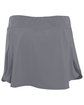 Augusta Sportswear Girls' Action Colorblock Skort graphite/ graph ModelBack