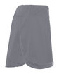 Augusta Sportswear Girls' Action Colorblock Skort graphite/ graph ModelSide