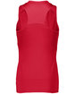 Augusta Sportswear Ladies' Crossover Tank red/ white ModelBack