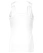 Augusta Sportswear Ladies' Crossover Tank white/ white ModelBack