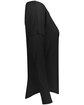 Augusta Sportswear Ladies' Tri-Blend Long Slevee T-Shirt black heather ModelSide